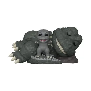 Godzilla Super Sized POP! Movies Vinyl Figur Sleeping Godzilla with Minilla 15 cm