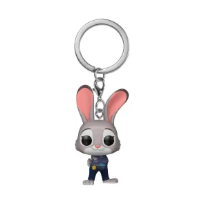 Zoomania 2 Pocket POP! Vinyl Schlüsselanhänger 4 cm Judy Hopps Display (12)