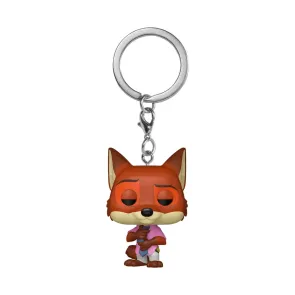 Zoomania 2 Pocket POP! Vinyl Schlüsselanhänger 4 cm Nick Wilde Display (12)