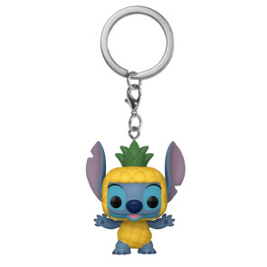Lilo & Stitch Pocket POP! Vinyl Schlüsselanhänger 4 cm Stitch as Pineapple Display (12)