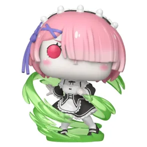 Re:Zero POP! Plus Vinyl Figur Ram (Wind Magic) (Glow) Exclusive 9 cm