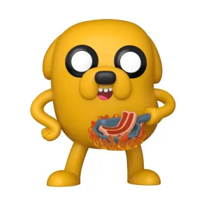 Adventure Time POP! Animation Vinyl Figur Jake with Bacon Pancakes 9 cm