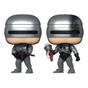 Robocop POP! Movies Vinyl Figuren Robocop (Metallic) with Chase 9 cm Sortiment (6)