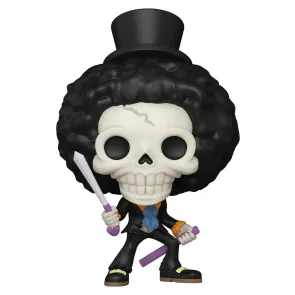 One Piece POP! Animation Vinyl Figur Brook (Refresh) 9 cm