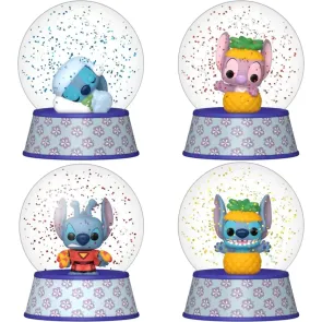 Lilo & Stitch Mystery Minis Minifiguren Glitter Globes PDQ 5 cm Display (12)