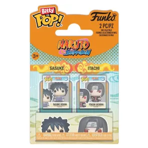 Naruto Bitty POP! Vinyl Figuren 2er-Pack Sasuke & Itachi 2 cm