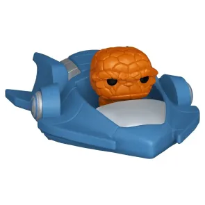 AVD Bitty POP! Rides Vinyl Figur The Thing and Fantastic Four Jumpjet 2 cm