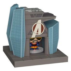 AVD Bitty POP! Towns Vinyl Figur Red Guardian and Avengers Tower 