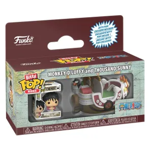 One Piece Bitty POP! Ride Vinyl Figur Thousand Sunny w/Luffy 2,5 cm 