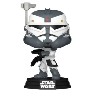Star Wars Animation POP! Vinyl Figur Comm Wolffe 9 cm