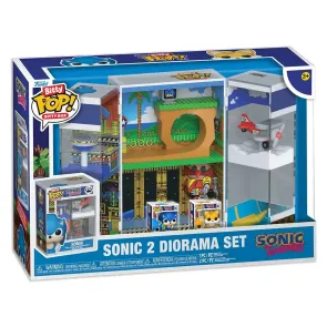 Sonic 2 Bitty POP! Boxes Vinyl Figur Diorama Set