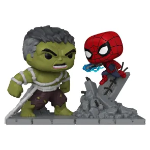 Marvel Diorama POP! Moment Spider-Man v Hulk