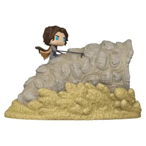 Dune: Part Three POP! Moment Vinyl Figuren Paul Atreides with Sandworm 9 cm