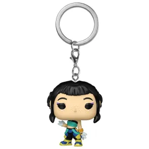 KPop Demon Hunters POP! Vinyl Schlüsselanhänger 4 cm Zoey Display (12)