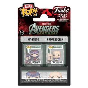 Marvel Bitty POP! Mini Figuren 2er-Pack Magneto & Professor X 2 cm