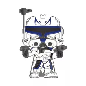 Star Wars Clone Wars Loungefly POP! Pin Ansteck-Pin Captain Rex (Glow-in-the-Dark) 10 cm