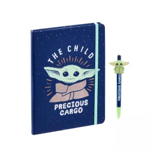 Star Wars The Mandalorian Notizbuch mit Kugelschreiber The Child Precious Cargo