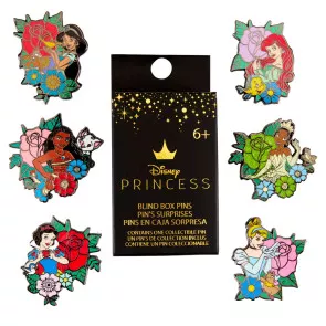 Disney Loungefly POP! Pin Ansteck-Pins Princess Tattoo 3 cm Sortiment (12)