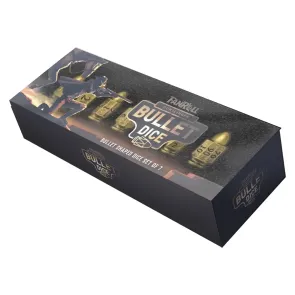FanRoll Resin Bullet Poly Würfel Set Gunslinger (7)