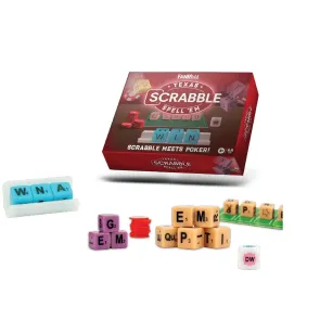 FanRoll Hasbro Spiel Scrabble Texas Spell Em