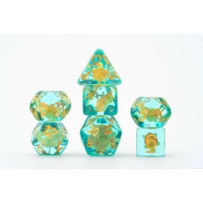 FanRoll Würfel Set Turtle (7)