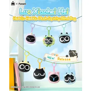 Luo Xiaohei Hei Xiu Hei Xiu Plüschfigur Squishy Blind Bag Display (6)
