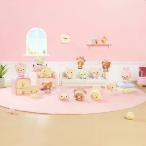 Rilakkuma Nuonuo Baby Series Blind Box Minifiguren Cubby Face Display (4)
