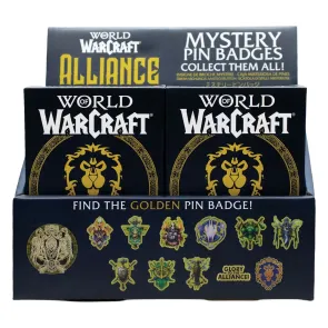 World of Warcraft Alliance Ansteck-Pins Blind Box Display (12)