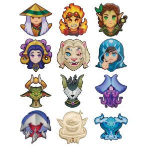 Magic: The Gathering Ansteck-Pins Mystery Pin Badge Display (12)    