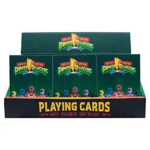 Power Rangers Spielkarten Display (12)