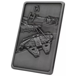 Star Wars Iconic Scene Collection Metallbarren The Millenium Falcon Limited Edition