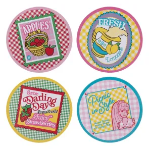 Barbie Untersetzer 4er-Pack