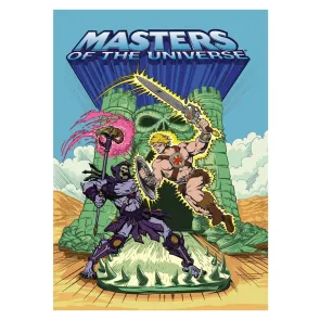 Masters of the Universe Kunstdruck He-Man & Skeletor Limited Edition 42 x 30 cm