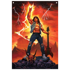 Stranger Things Wandbehang Eddie Munson 120 x 85 cm