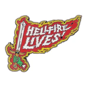 Stranger Things Ansteck-Pin Hellfire Lives Limited Edition        