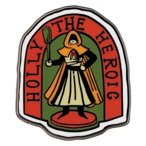 Stranger Things Ansteck-Pin Holly The Heroic Limited Edition