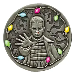 Stranger Things Sammelmünze 10th Anniversary Eleven Limited Edition