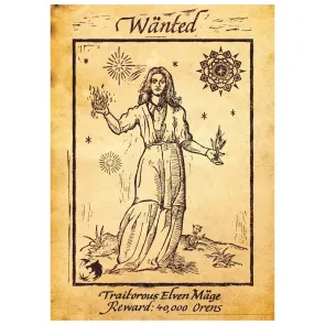 The Witcher Kunstdruck Limited Edition 42 x 30 cm