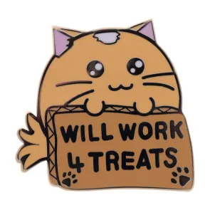 Fuzzballs Ansteck-Pin Whisky Will Work 4 Treats Limited Edition