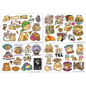 Fuzzballs Tech Sticker Pack         