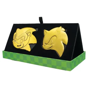 Sonic the Hedgehog Medaillen-Set 35th Anniversary Then & Now Limited Edition