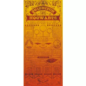Harry Potter Kunstdruck Quidditch 42 x 19 cm