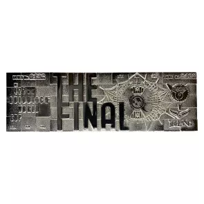 Harry Potter Replik Quidditch World Cup Ticket Limited Edition (versilbert)