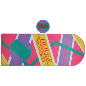 Zurück in die Zukunft Schreibtischunterlage Mousepad & Untersetzer Hoverboard Limited Edition