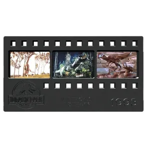 Jurassic Park Metallbarren Metal Film Strip Collectible 12 cm