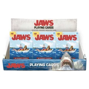 Der weiße Hai Spielkarten Display (12 Packs)