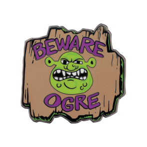 Shrek Ansteck-Pin Beware Ogre Limited Edition