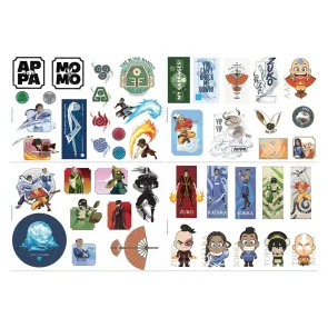 Avatar Der Herr der Elemente Tech Sticker Pack           