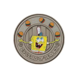 SpongeBob Schwammkopf Sammelmünze 25th Anniversary Limited Edition