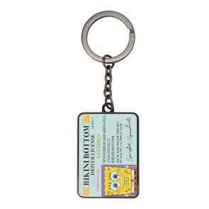 SpongeBob Schwammkopf Schlüsselanhänger Driver License Limited Edition                  